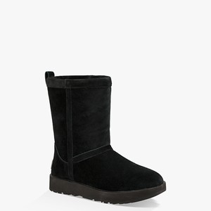 Ugg Classic Short Waterproof Alla Väderstövlar Dam Svarta (934175SKJ)